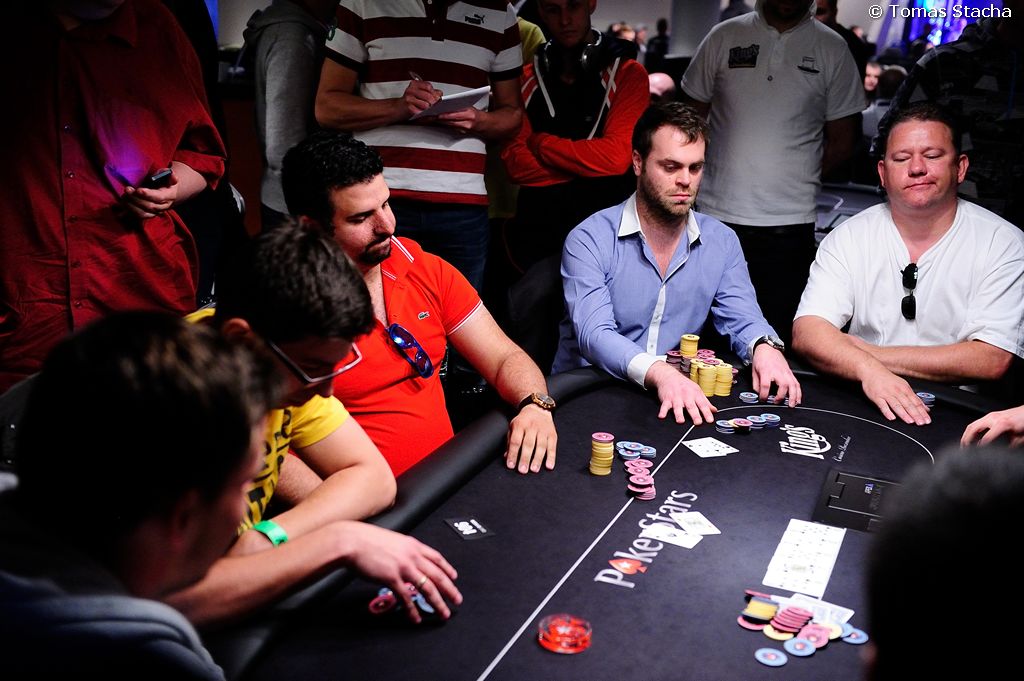 Bert Geens Eureka Poker Tour 2014 BUBBLE