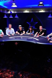 Bert Geens Eureka Poker Tour 2014 Final Table Shot