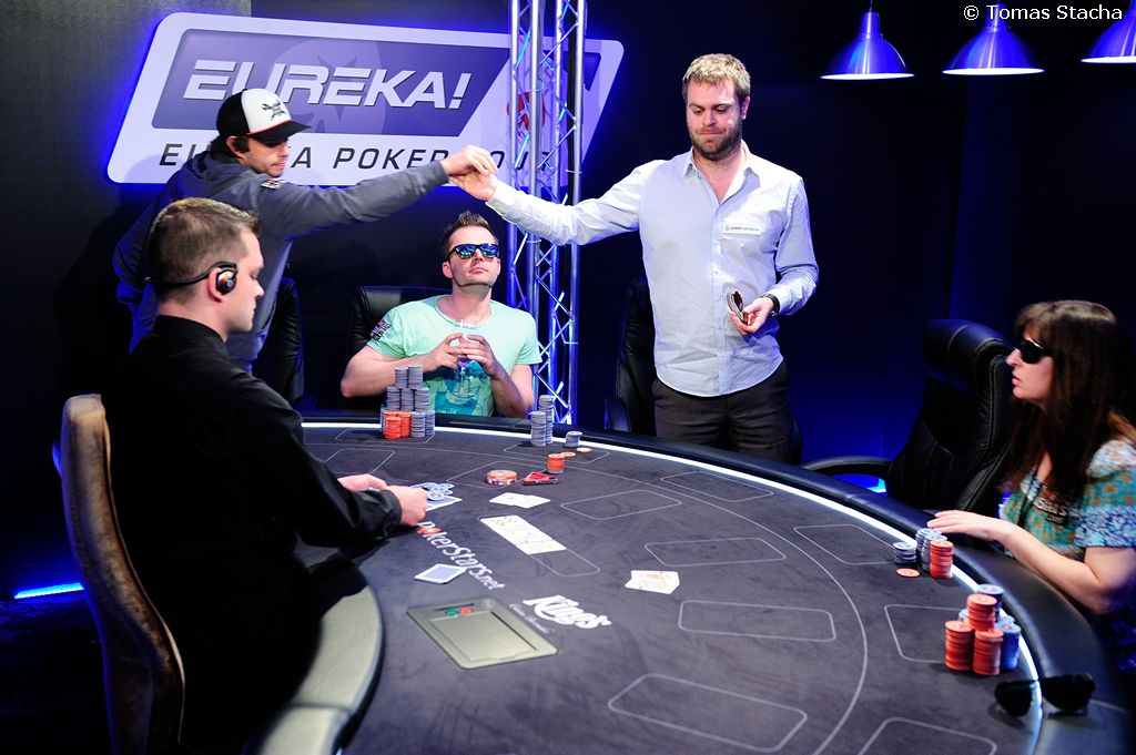 Bert Geens Eureka Poker Tour 2014 Martin Meciar